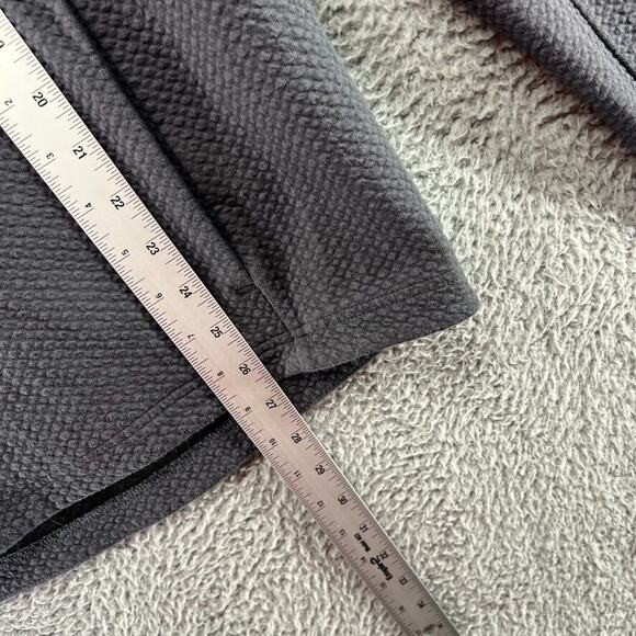 Zusa Brand Sweatshirt Men's Small Gray Pullover Eco Friendly Hoodie Textured - Picture 4 of 12